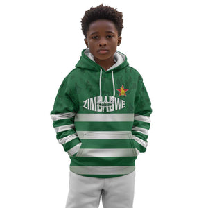 Rugby Zimbabwe Custom Kid Hoodie Go Champions Sables - African Pride