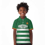 Rugby Zimbabwe Custom Kid Polo Shirt Go Champions Sables - African Pride