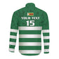 Rugby Zimbabwe Custom Long Sleeve Button Shirt Go Champions Sables - African Pride