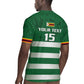 Rugby Zimbabwe Custom Rugby Jersey Go Champions Sables - African Pride