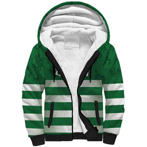 Rugby Zimbabwe Custom Sherpa Hoodie Go Champions Sables - African Pride