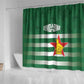 Rugby Zimbabwe Shower Curtain Go Champions Sables - African Pride