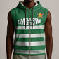 Rugby Zimbabwe Custom Sleeveless Zip Hoodie Go Champions Sables - African Pride
