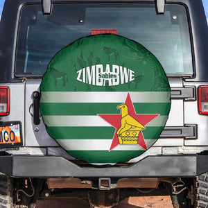 Rugby Zimbabwe Spare Tire Cover Go Champions Sables - African Pride