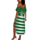 Rugby Zimbabwe Custom Summer Maxi Dress Go Champions Sables - African Pride