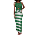 Rugby Zimbabwe Custom Tank Maxi Dress Go Champions Sables - African Pride
