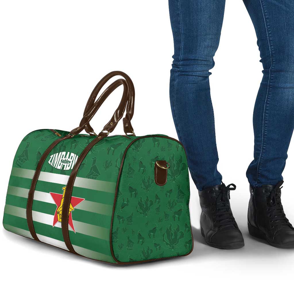Rugby Zimbabwe Custom Travel Bag Go Champions Sables