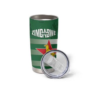 Rugby Zimbabwe Custom Tumbler Cup Go Champions Sables - African Pride