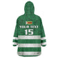 Rugby Zimbabwe Custom Wearable Blanket Hoodie Go Champions Sables - African Pride