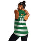 Rugby Zimbabwe Custom Women Racerback Tank Go Champions Sables - African Pride