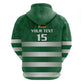 Rugby Zimbabwe Custom Zip Hoodie Go Champions Sables - African Pride