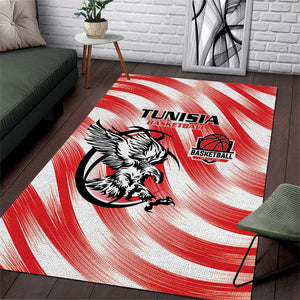 Afro Basketball Tunisia Area Rug Go Eagles of Carthage - African Pride