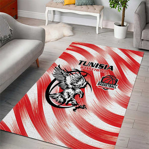 Afro Basketball Tunisia Area Rug Go Eagles of Carthage - African Pride