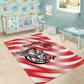Afro Basketball Tunisia Area Rug Go Eagles of Carthage - African Pride
