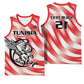 Afro Basketball Tunisia Custom Basketball Jersey Go Eagles of Carthage - African Pride