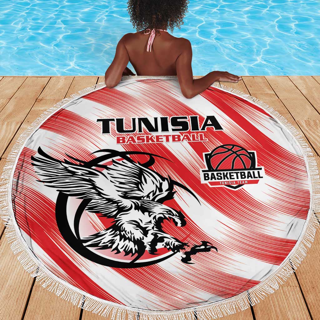 Afro Basketball Tunisia Beach Blanket Go Eagles of Carthage - African Pride