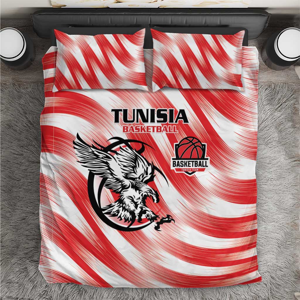 Afro Basketball Tunisia Bedding Set Go Eagles of Carthage - African Pride