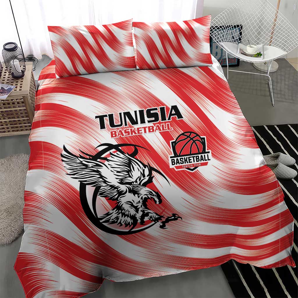 Afro Basketball Tunisia Bedding Set Go Eagles of Carthage - African Pride