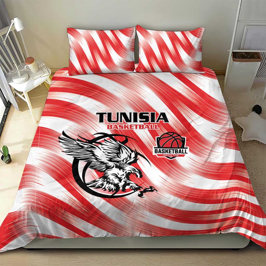 Afro Basketball Tunisia Bedding Set Go Eagles of Carthage - African Pride
