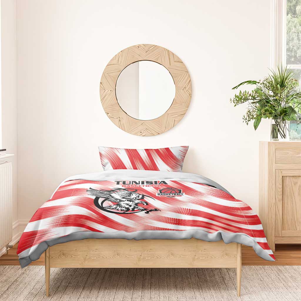 Afro Basketball Tunisia Bedding Set Go Eagles of Carthage - African Pride