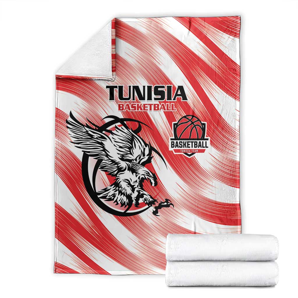 Afro Basketball Tunisia Blanket Go Eagles of Carthage - African Pride