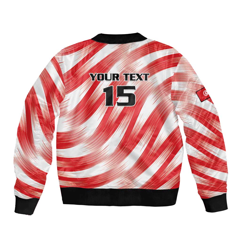 Afro Basketball Tunisia Custom Bomber Jacket Go Eagles of Carthage - African Pride