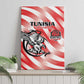 Afro Basketball Tunisia Canvas Wall Art Go Eagles of Carthage - African Pride