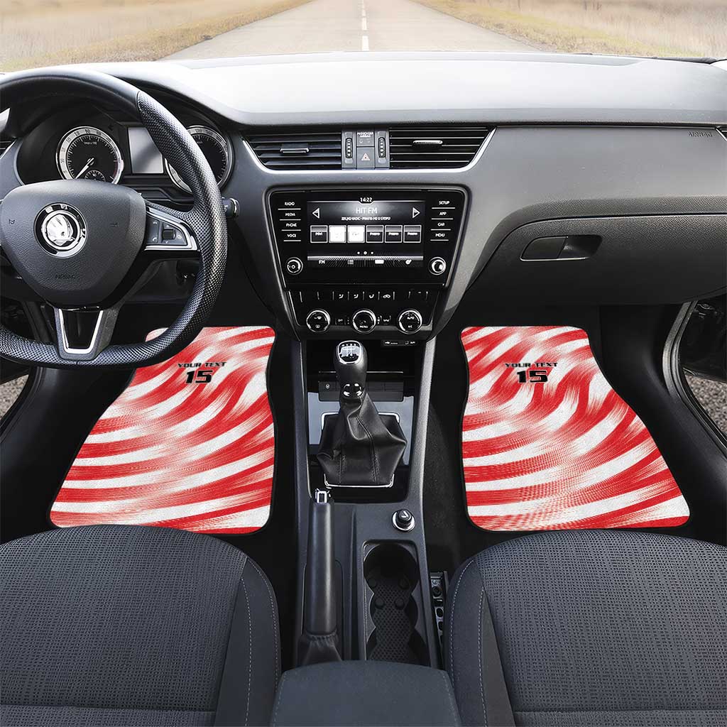 Afro Basketball Tunisia Car Mats Go Eagles of Carthage - African Pride