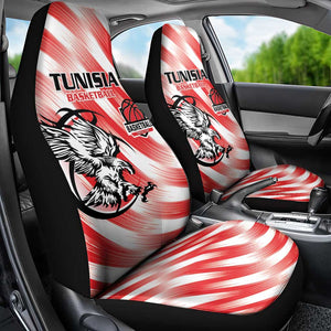 Afro Basketball Tunisia Car Seat Cover Go Eagles of Carthage - African Pride