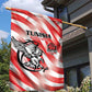 Afro Basketball Tunisia Garden Flag Go Eagles of Carthage - African Pride