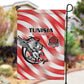 Afro Basketball Tunisia Garden Flag Go Eagles of Carthage - African Pride