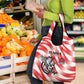 Afro Basketball Tunisia Grocery Bag Go Eagles of Carthage - African Pride