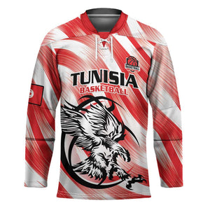 Custom Tunisia Basketball Hockey Jersey Go Eagles of Carthage