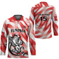 Custom Tunisia Basketball Hockey Jersey Go Eagles of Carthage