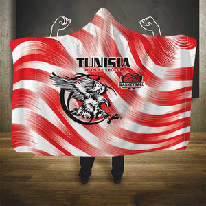 Afro Basketball Tunisia Hooded Blanket Go Eagles of Carthage - African Pride