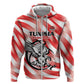 Afro Basketball Tunisia Custom Hoodie Go Eagles of Carthage - African Pride