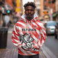Afro Basketball Tunisia Custom Hoodie Go Eagles of Carthage - African Pride