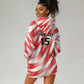 Afro Basketball Tunisia Custom Hoodie Dress Go Eagles of Carthage - African Pride