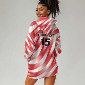 Afro Basketball Tunisia Custom Hoodie Dress Go Eagles of Carthage - African Pride