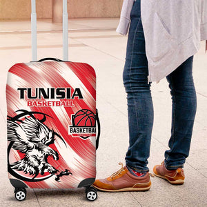 Afro Basketball Tunisia Luggage Cover Go Eagles of Carthage - African Pride