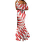 Afro Basketball Tunisia Custom Mermaid Dress Go Eagles of Carthage - African Pride