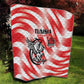 Afro Basketball Tunisia Quilt Go Eagles of Carthage - African Pride