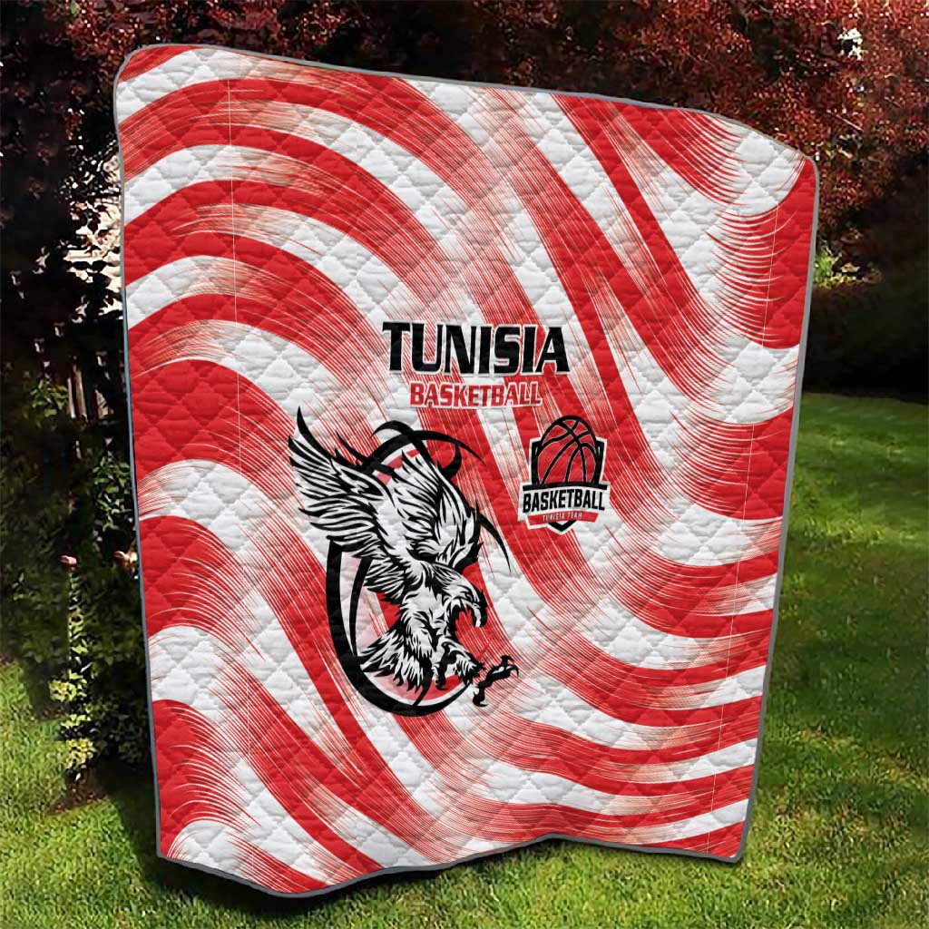 Afro Basketball Tunisia Quilt Go Eagles of Carthage - African Pride