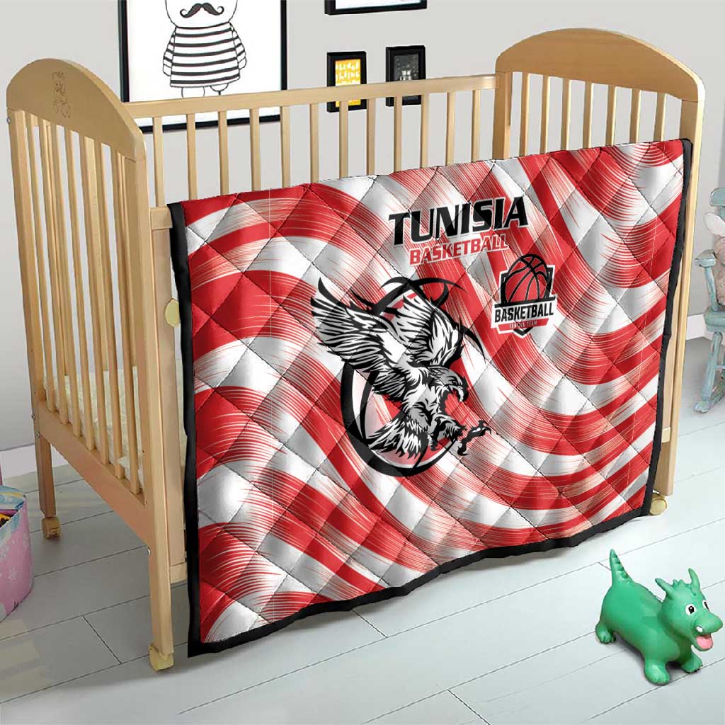 Afro Basketball Tunisia Quilt Go Eagles of Carthage - African Pride