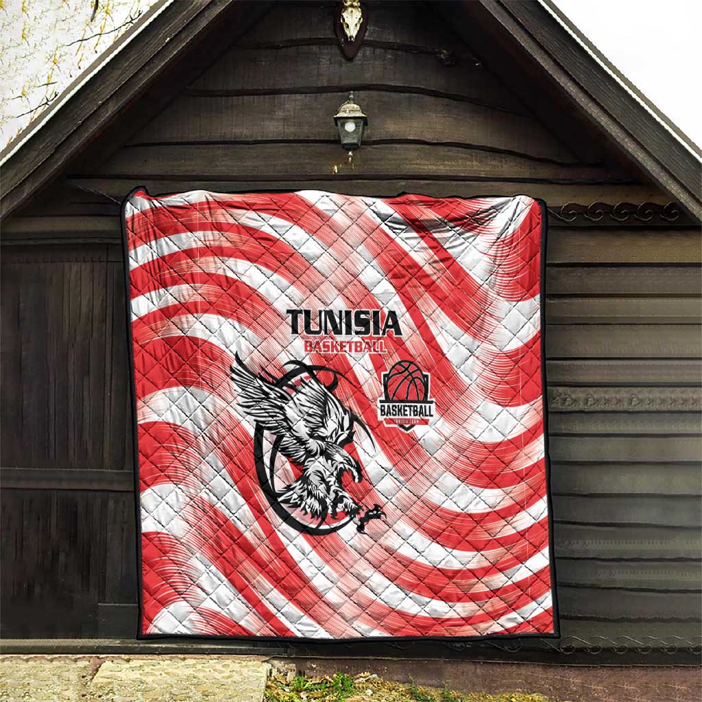 Afro Basketball Tunisia Quilt Go Eagles of Carthage - African Pride