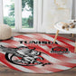 Afro Basketball Tunisia Round Carpet Go Eagles of Carthage - African Pride