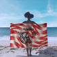Afro Basketball Tunisia Sarong Go Eagles of Carthage - African Pride