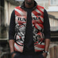 Custom Tunisia Basketball Sleeveless Puffer Jacket Go Eagles of Carthage