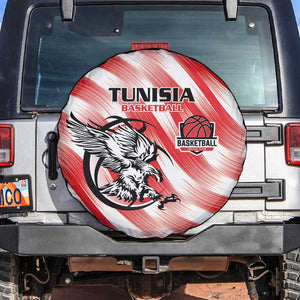Afro Basketball Tunisia Spare Tire Cover Go Eagles of Carthage - African Pride