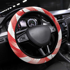 Afro Basketball Tunisia Steering Wheel Cover Go Eagles of Carthage - African Pride